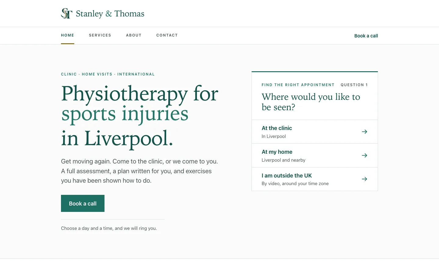 Stanley & Thomas: Homepage